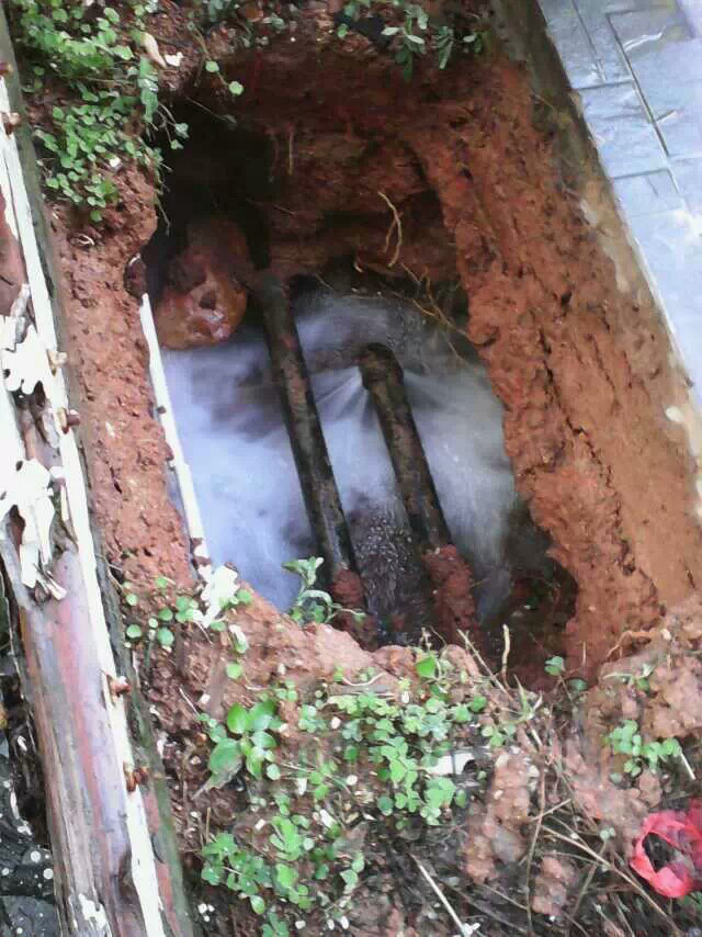 埋地供水消防管道漏水无